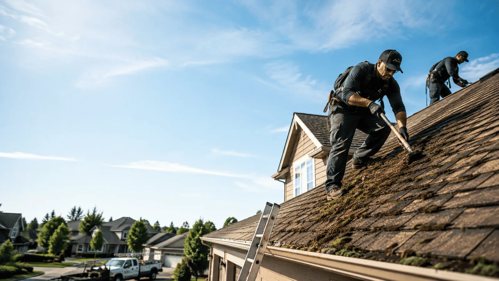 Roof Moss Removal in Parma, OH near me